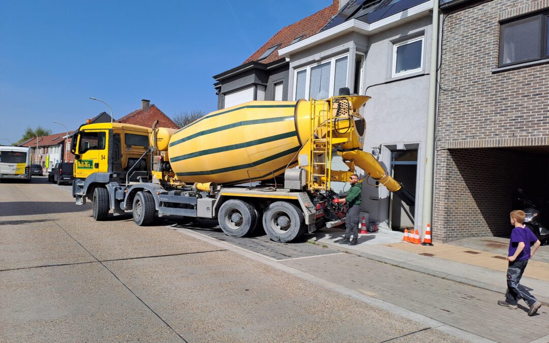 Rieme – Vernieuwen vloeropbouw inkom